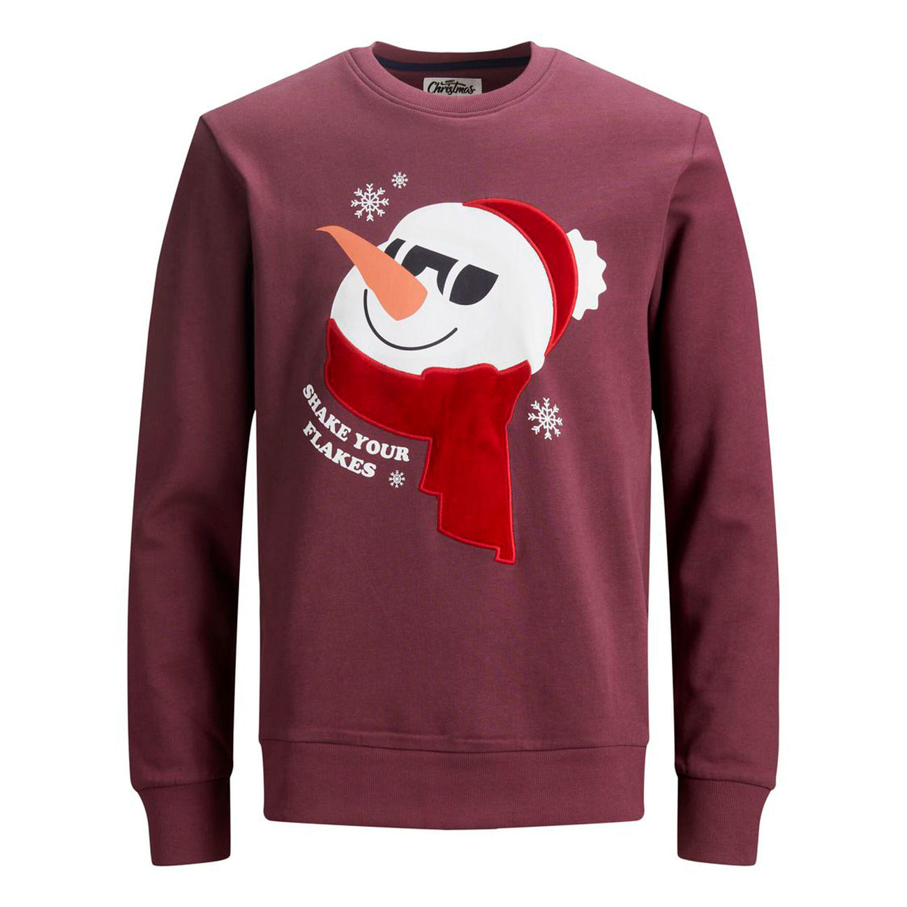 Jack & Jones Sweatshirt Herren Bordeaux