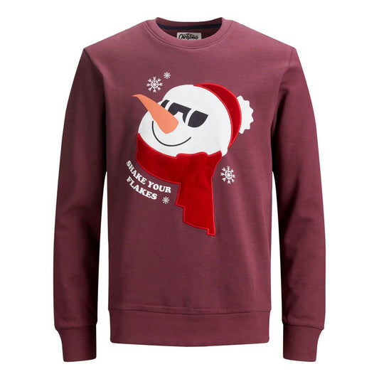 Jack & Jones Sweatshirt Heren Bordeaux