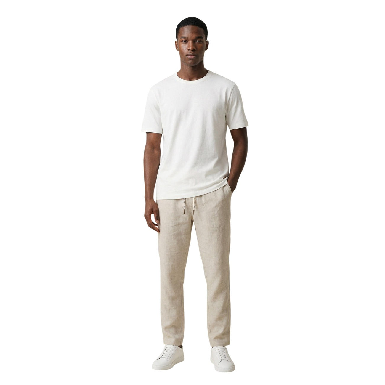 Gianni Lupo T-Shirt Herren Weiß