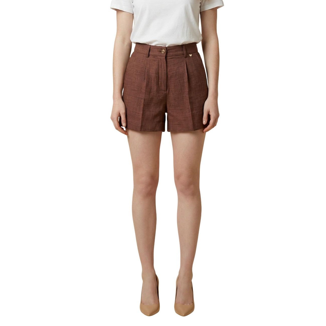 Artigli Shorts Damen Braun