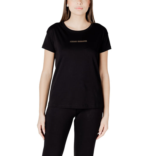 Armani Exchange T-shirt Dames Zwart #2418585