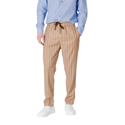 Gianni Lupo Broek Heren Beige #2413611