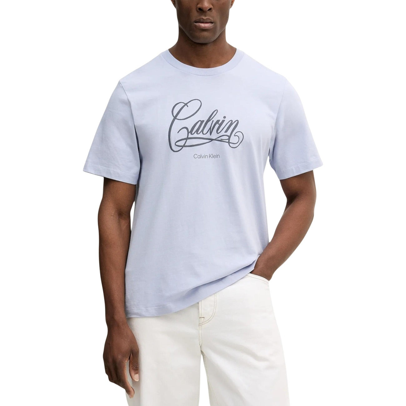 Calvin Klein Jeans T-shirt Heren Blauw #2469958