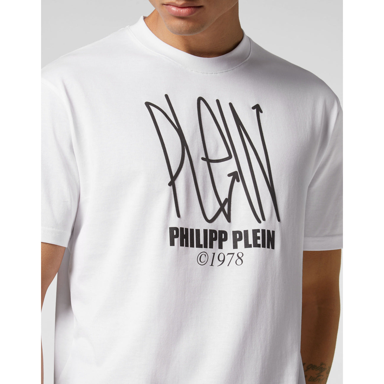 Philipp Plein T-shirt Heren Wit #2430647