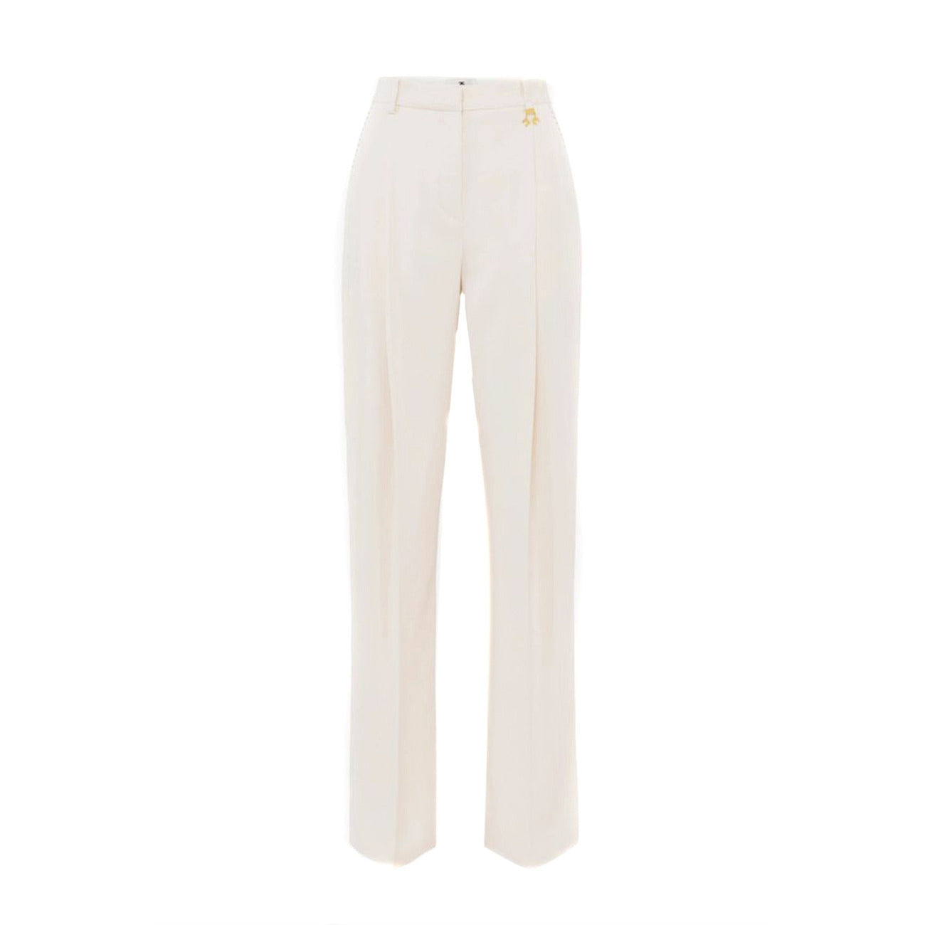 Elisabetta Franchi Broek Dames Beige