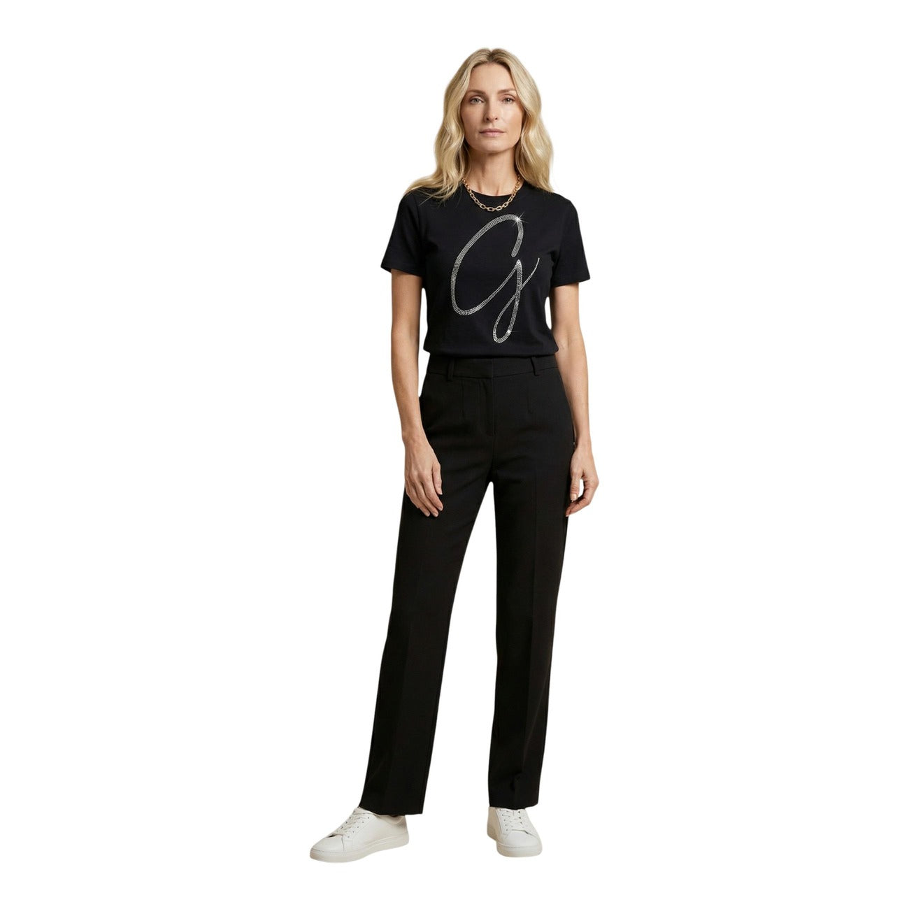 Guess T-Shirt Damen Schwarz #2451448