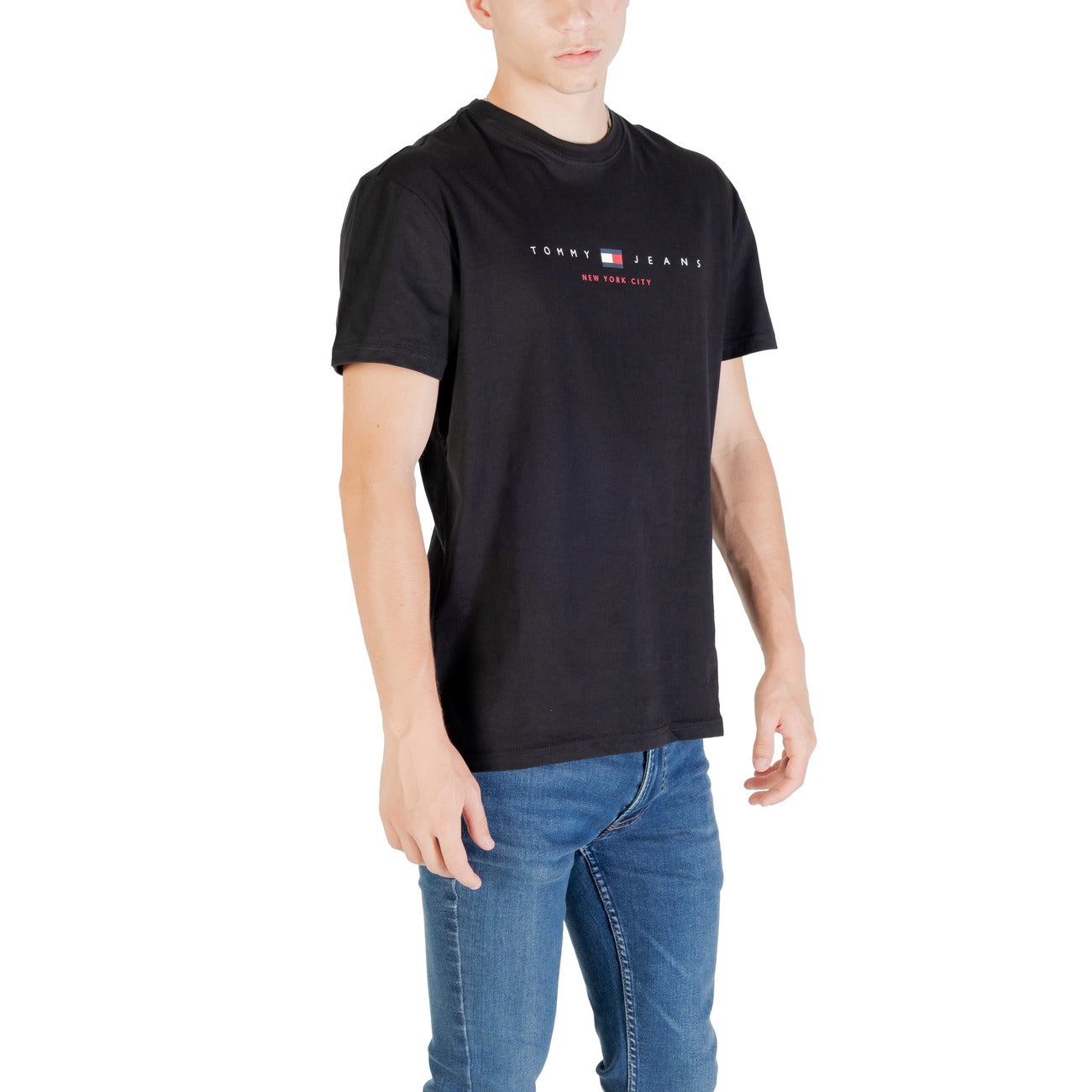Tommy Hilfiger Jeans T-shirt Heren Zwart #2426660