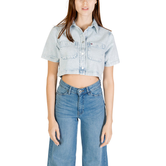 Tommy Hilfiger Jeans Top Damen Hellblau