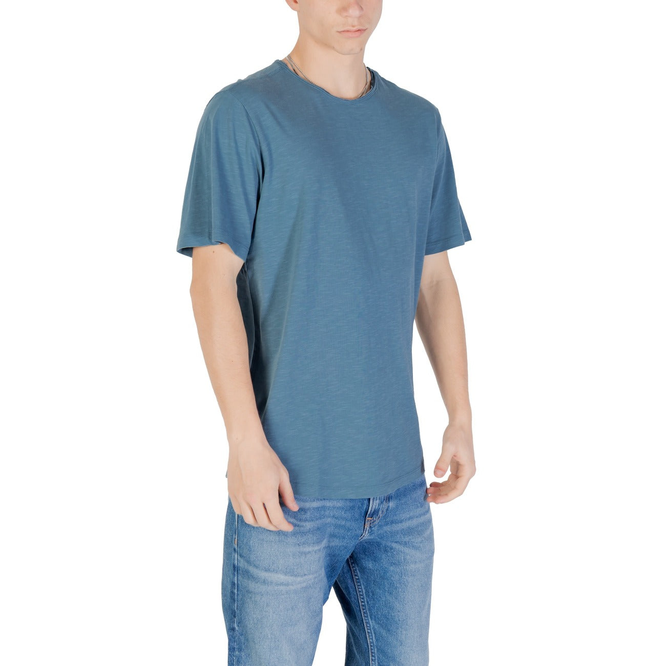 Jack & Jones T-shirt Heren Blauw