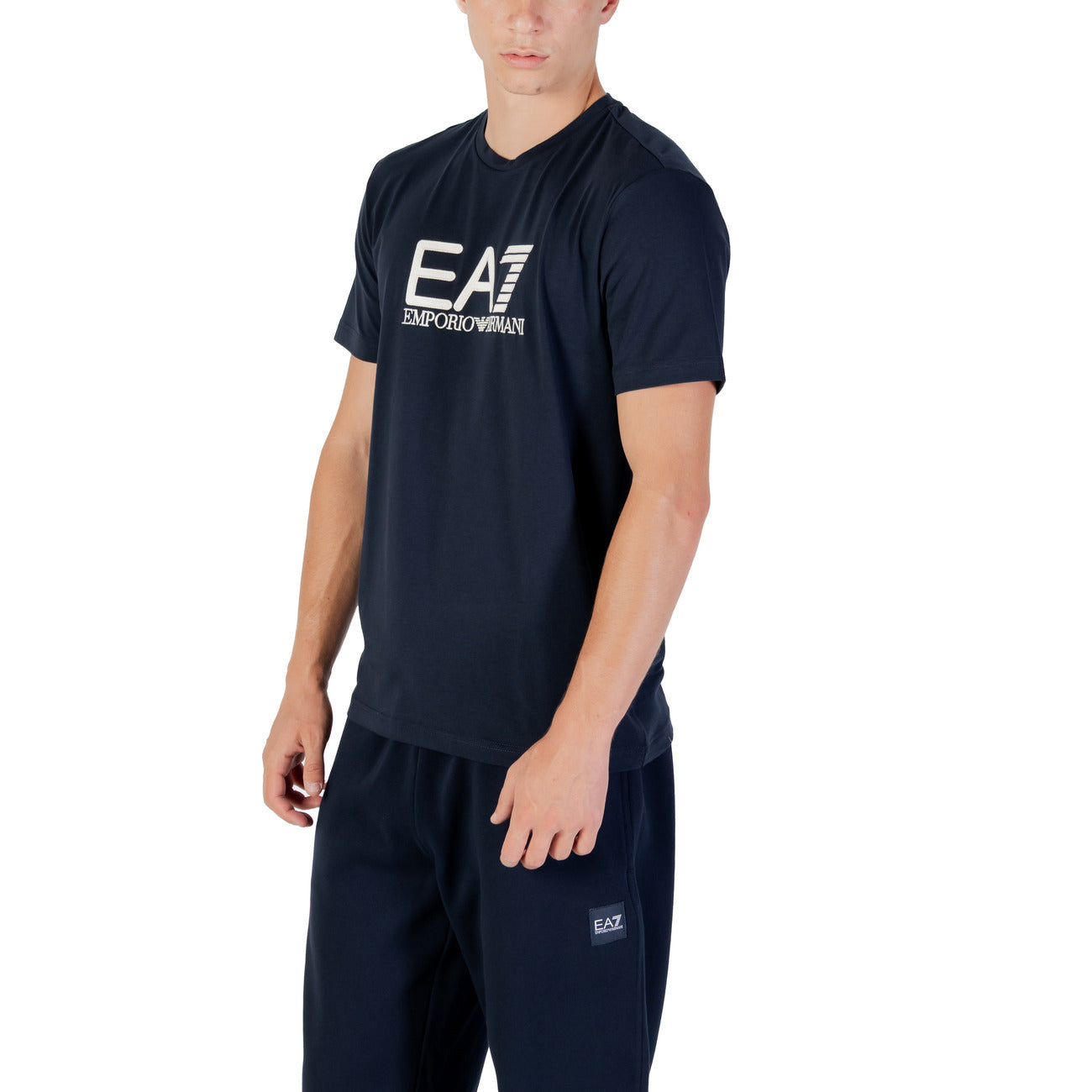 Ea7 T-shirt Heren Blauw #2430522