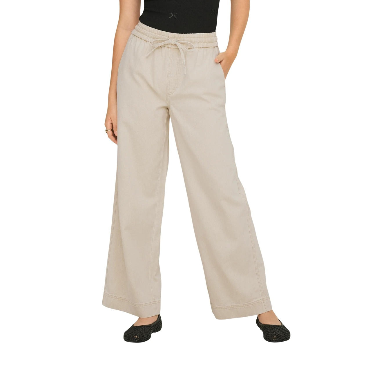 Only Hose Damen Beige #2465367