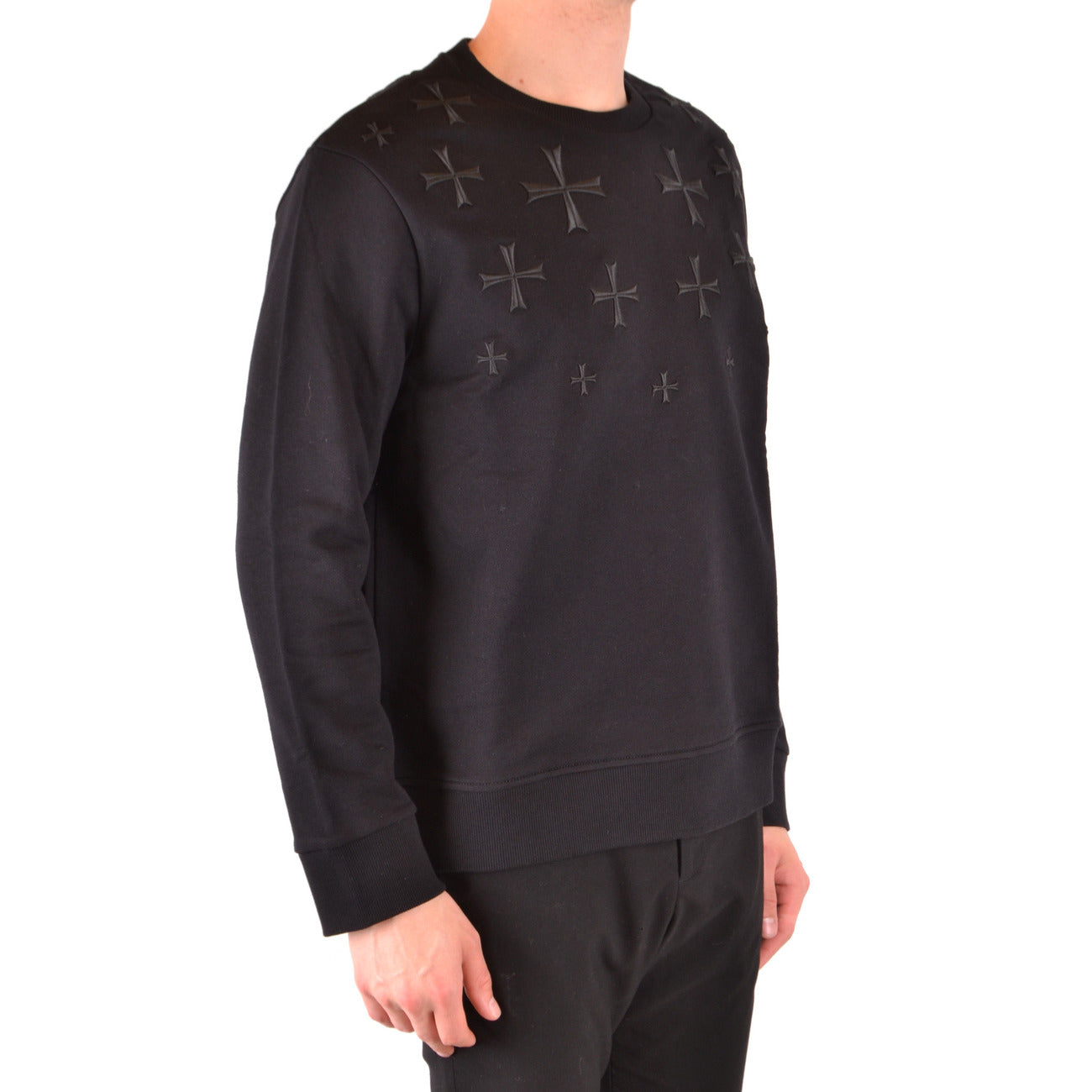 Neil Barrett Sweatshirt Heren Zwart #2431246