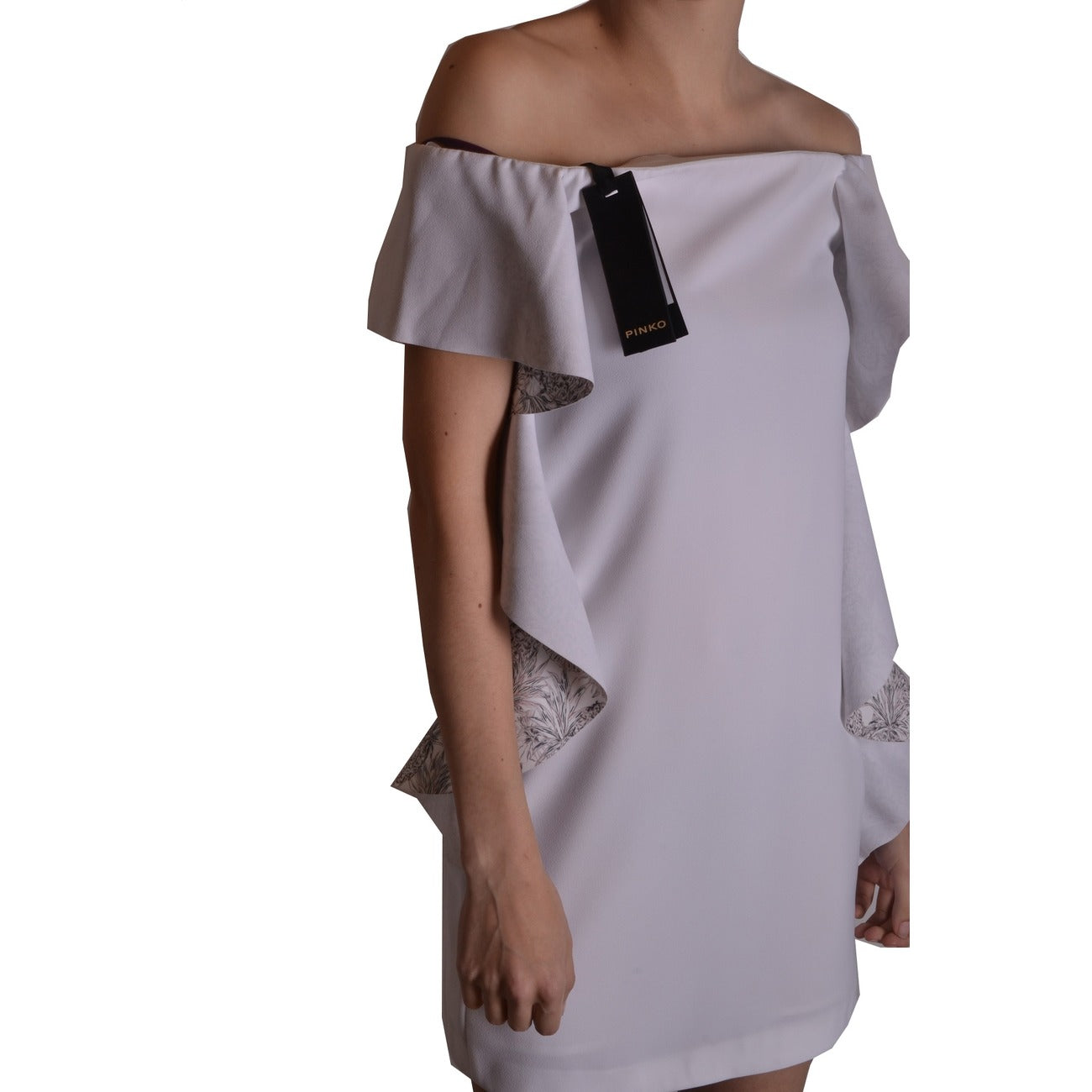 Pinko Jurk Dames Wit #2422999