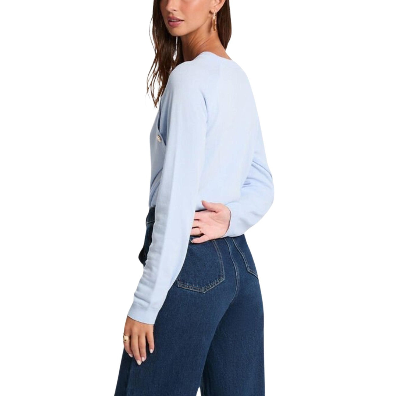 Morgan De Toi Knitwear Women Light Blue #2469660