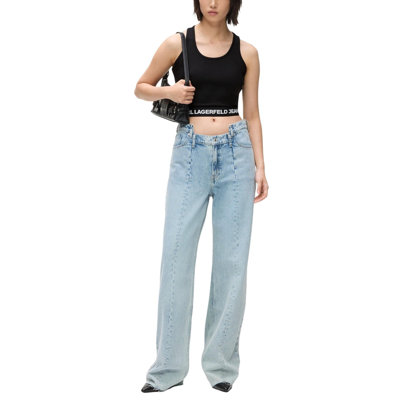 Karl Lagerfeld Jeans Top Damen Schwarz #2452498