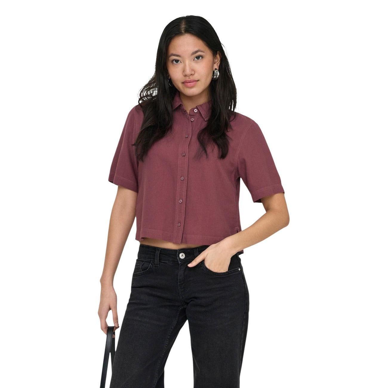 Only Shirt Damen Blau Blau