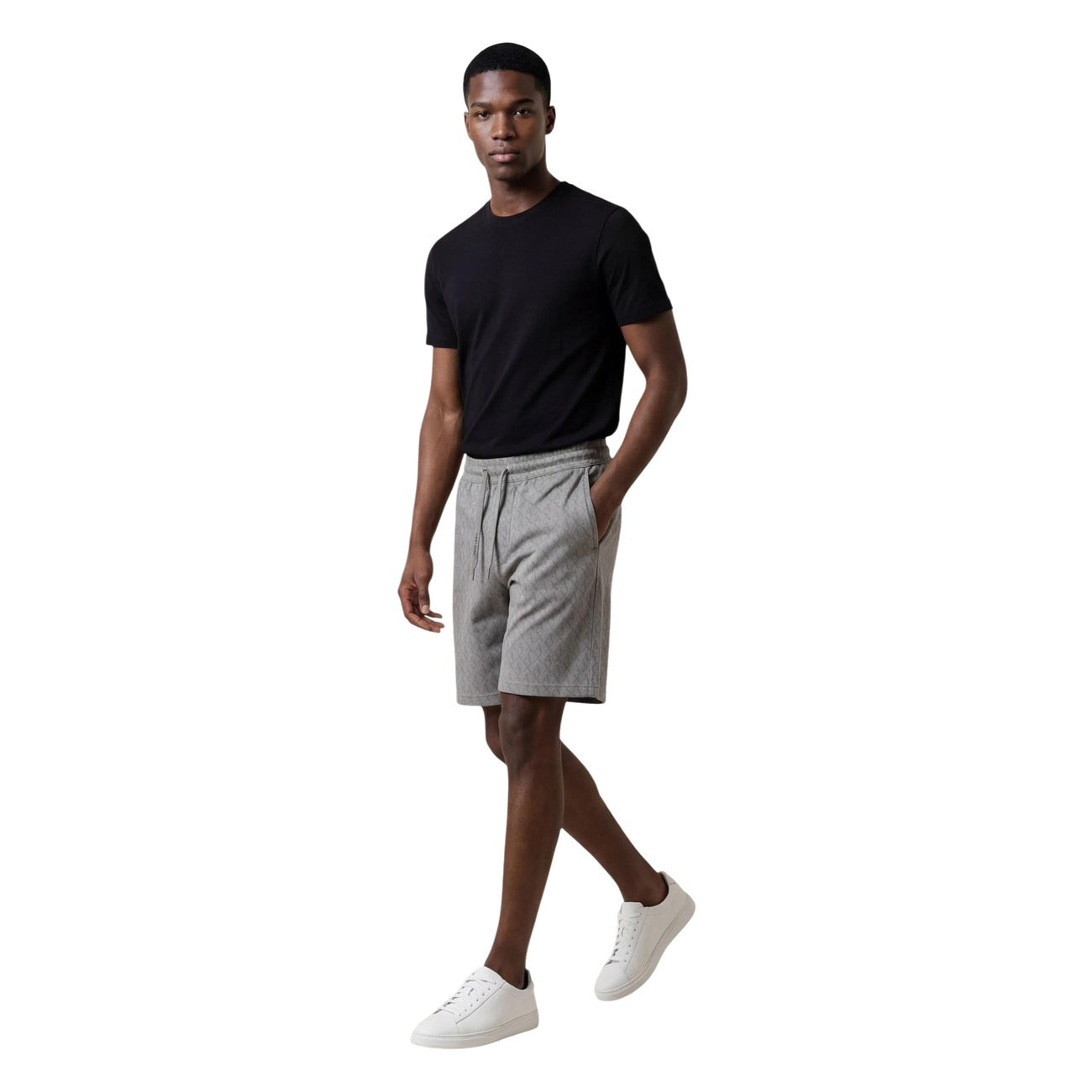 Armani Exchange Bermuda Herren Grau