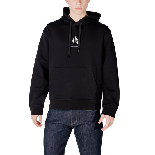 Armani Exchange Sweatshirt Heren Zwart #2410499