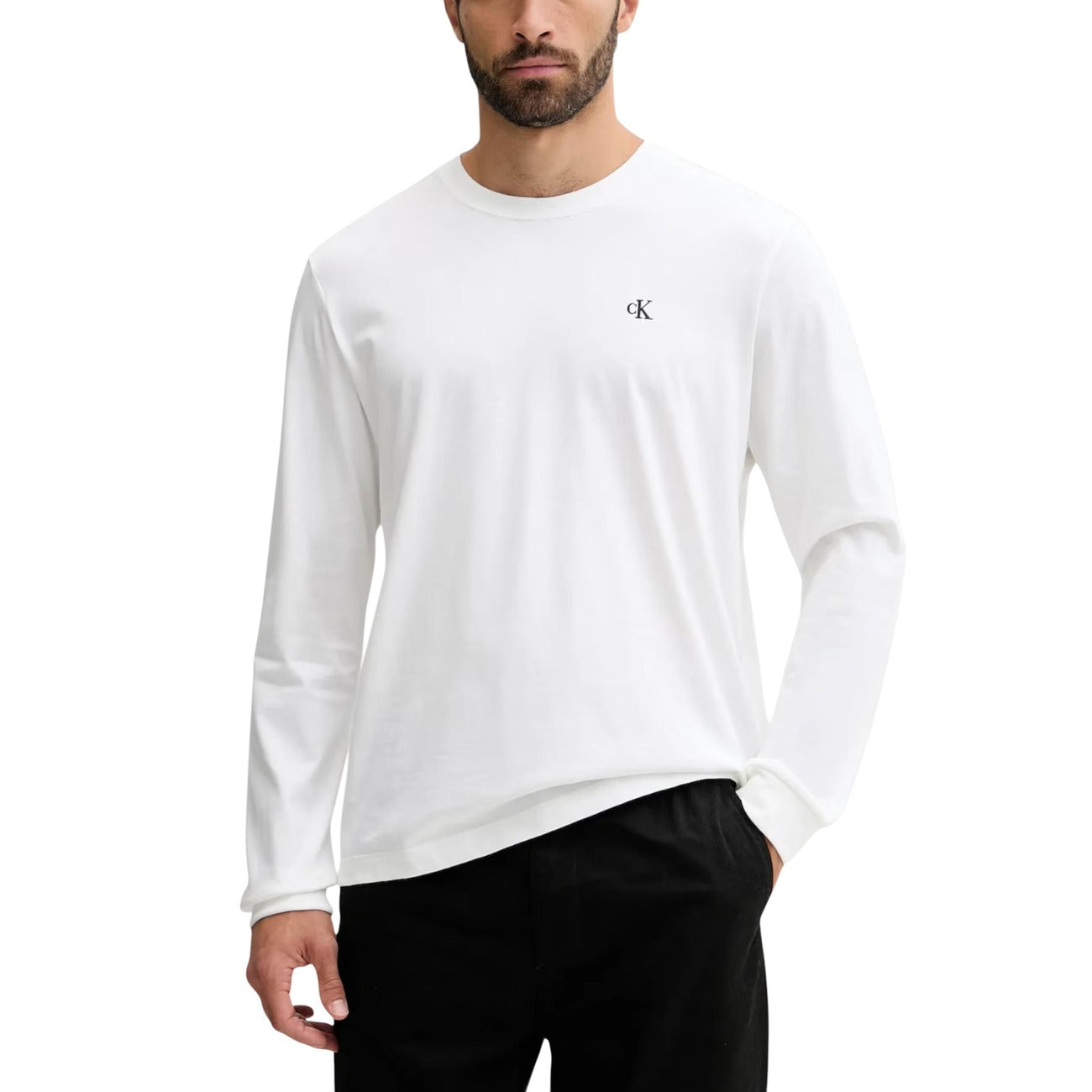 Calvin Klein Jeans T-shirt Heren Zwart #2447516