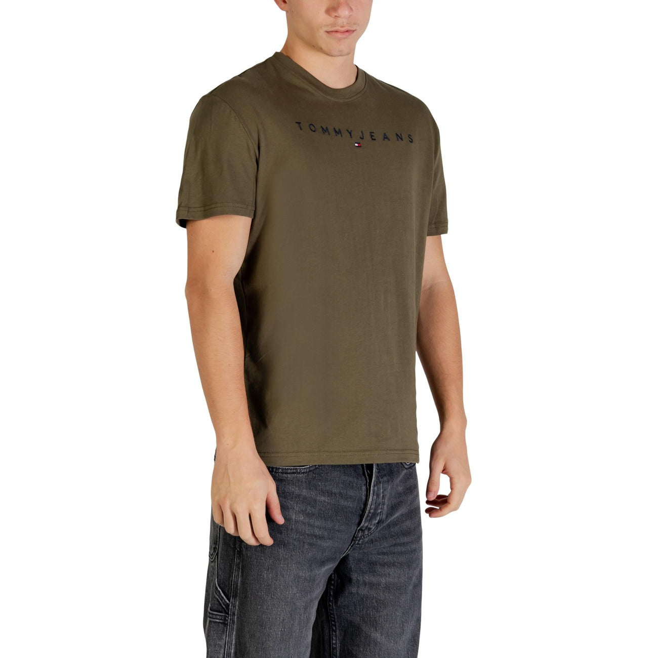 Tommy Hilfiger Jeans T-Shirt Herren Grün #2447264