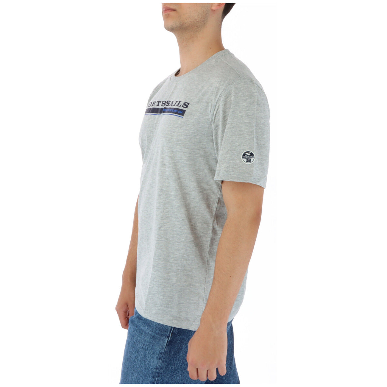 North Sails T-shirt Heren Grijs