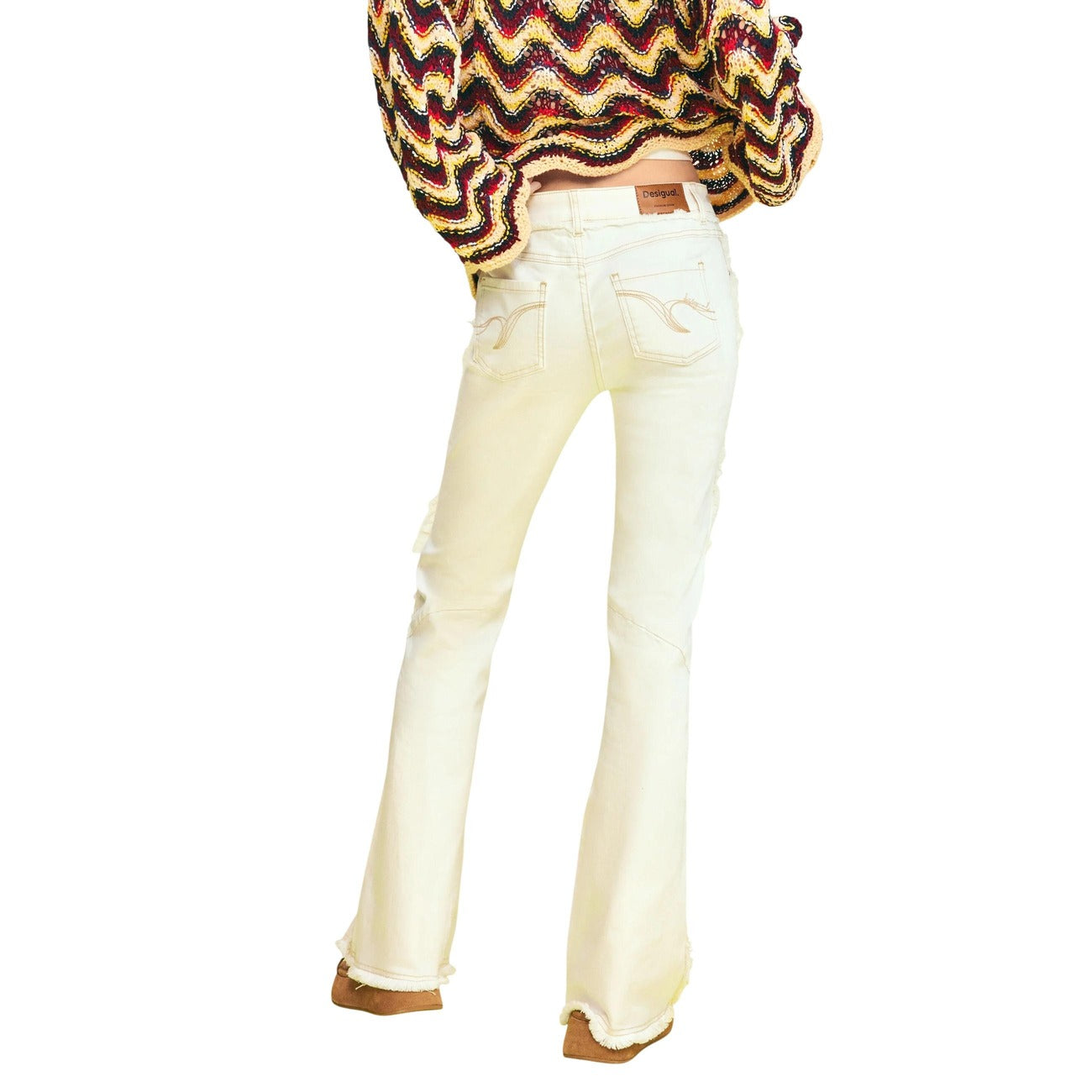 Desigual Jeans Dames Beige