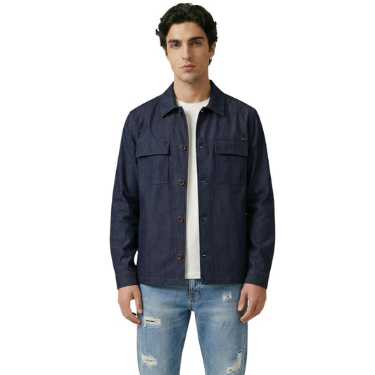 Gianni Lupo Shirt Herren Blau