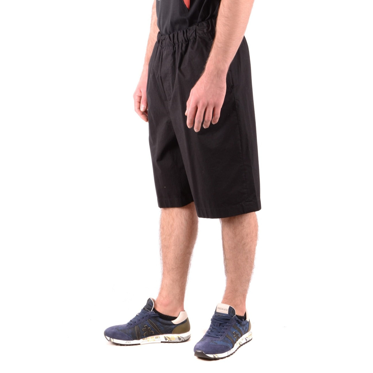 Alexander Mcqueen Bermuda Herren Schwarz