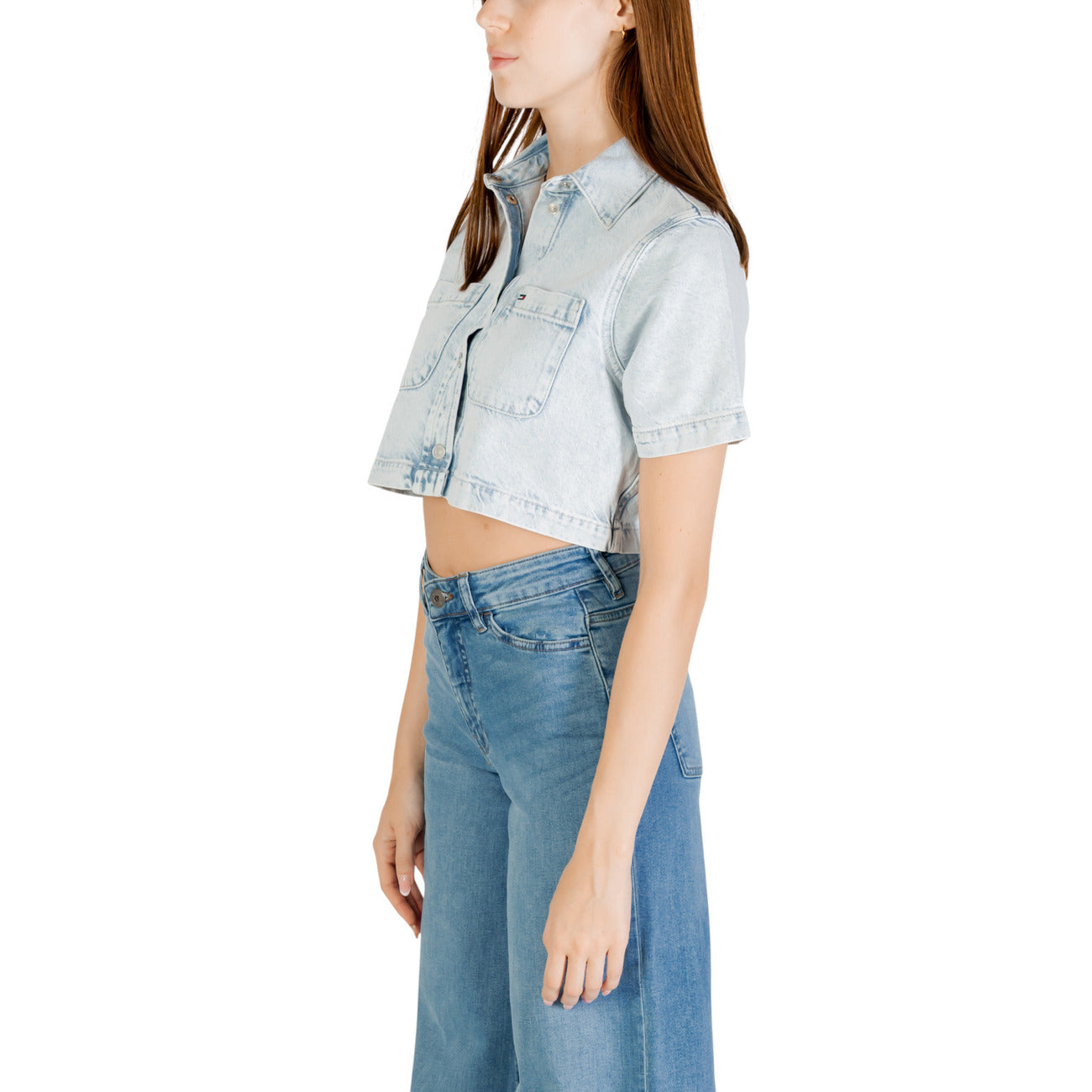 Tommy Hilfiger Jeans Top Dames Lichtblauw