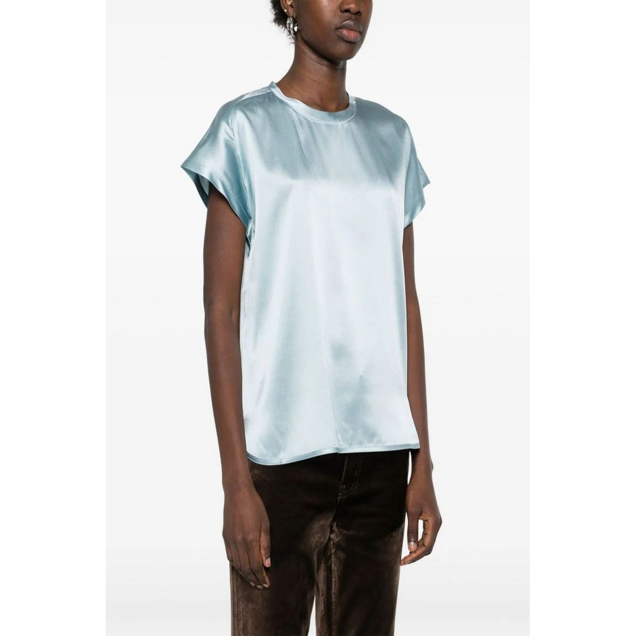 Pinko Bluse Damen Hellblau