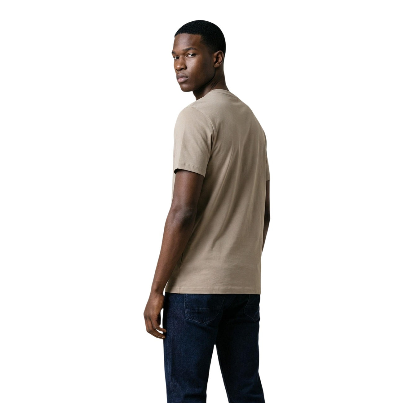 Guess T-Shirt Herren Beige #2452665