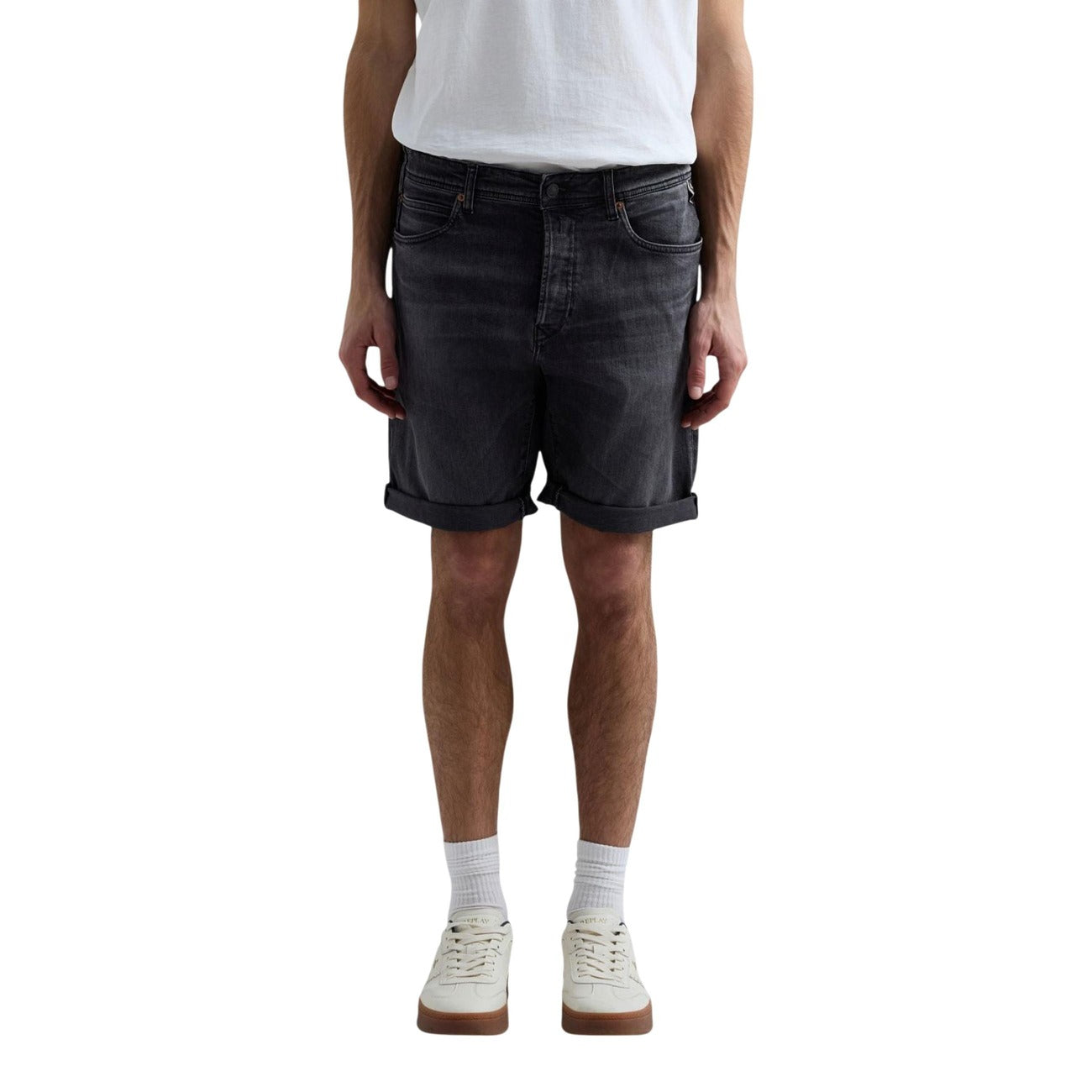 Replay Bermuda Herren Grau