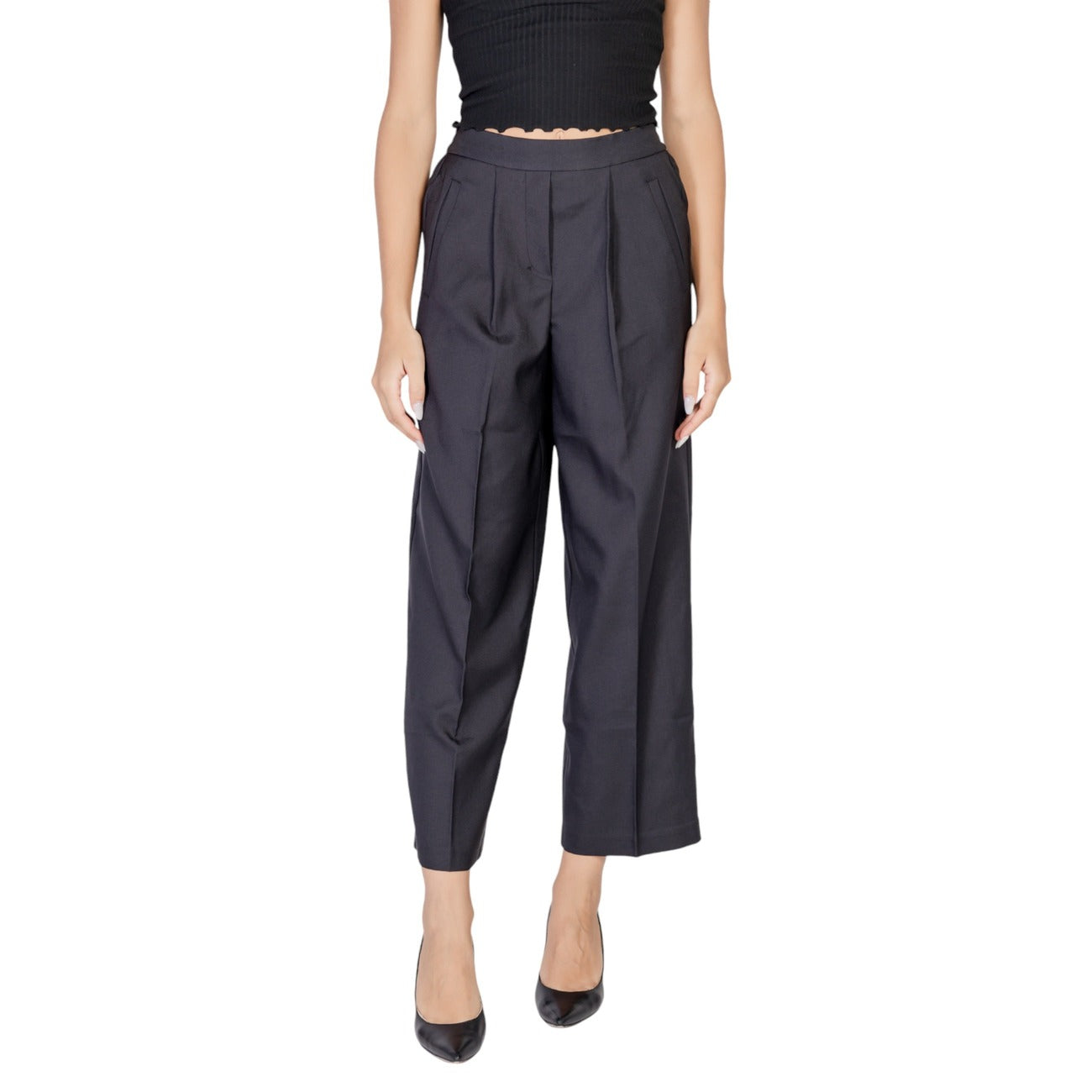 Ichi Broek Dames Zwart #2345768