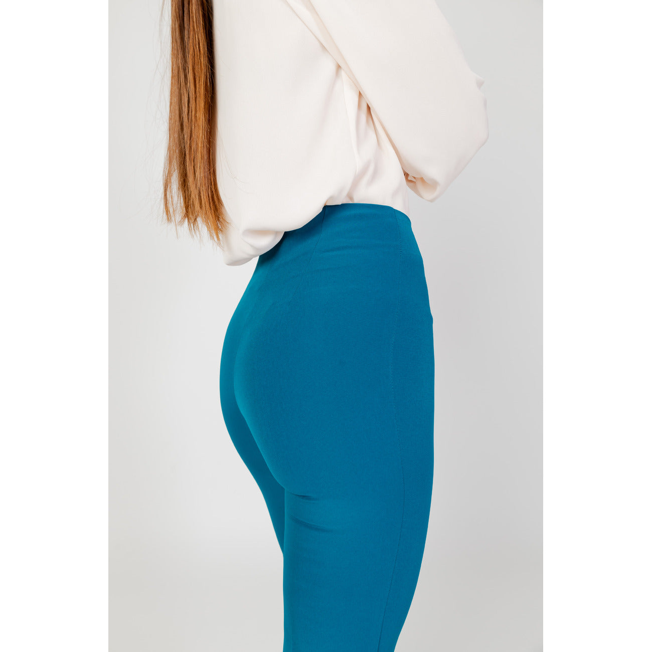 Hanny Deep Trousers Women Green
