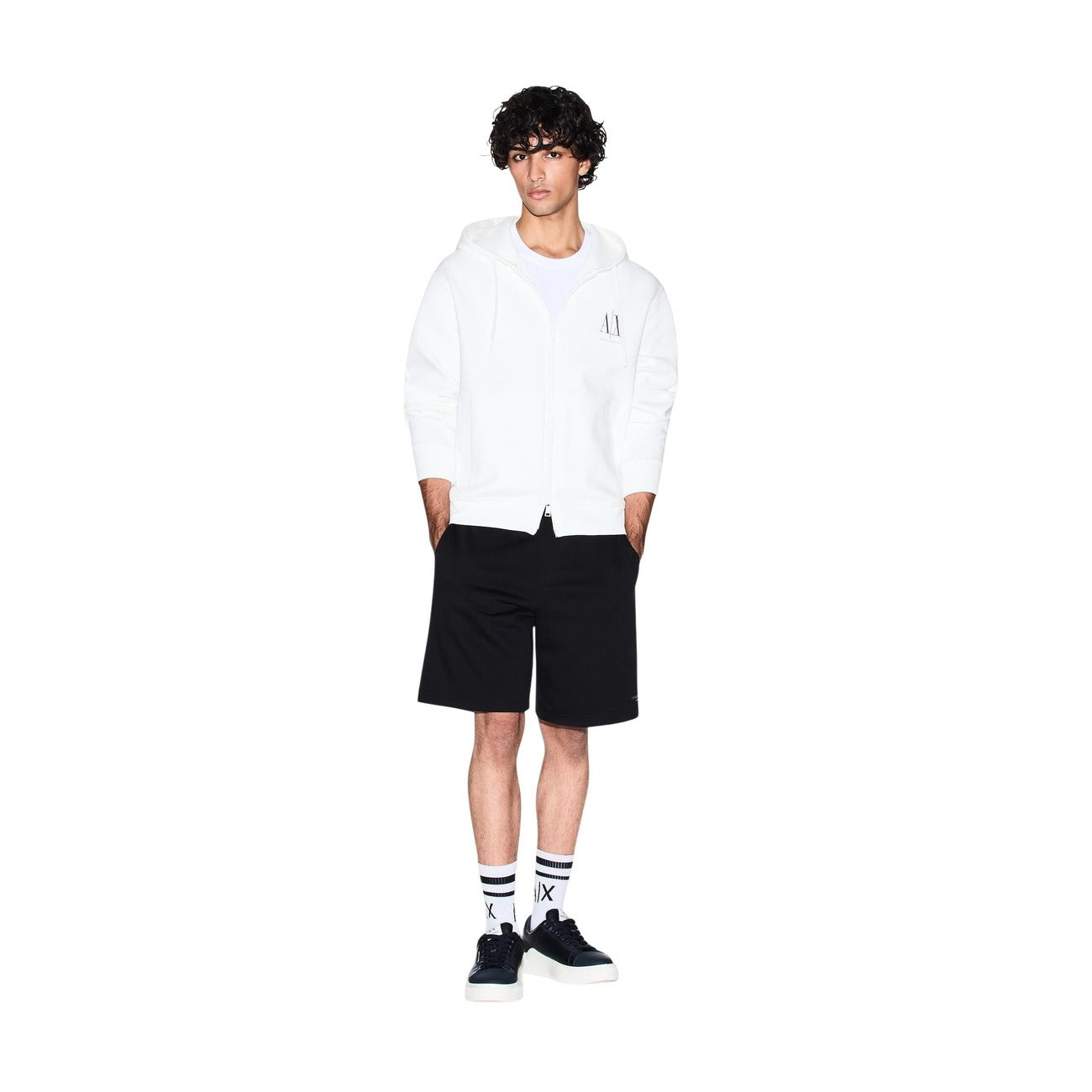 Armani Exchange Sweatshirt Herren Weiß