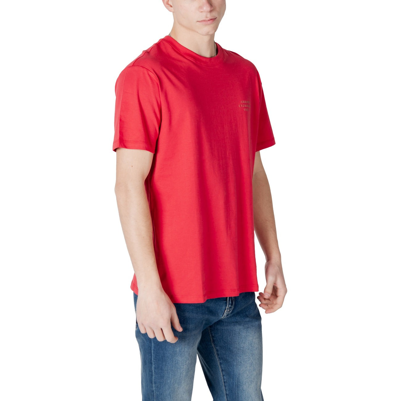 Armani Exchange T-shirt Heren Rood