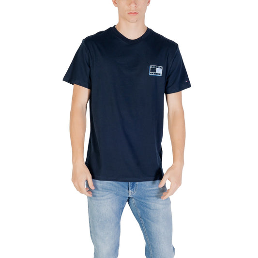 Tommy Hilfiger Jeans T-shirt Heren Blauw #2424149