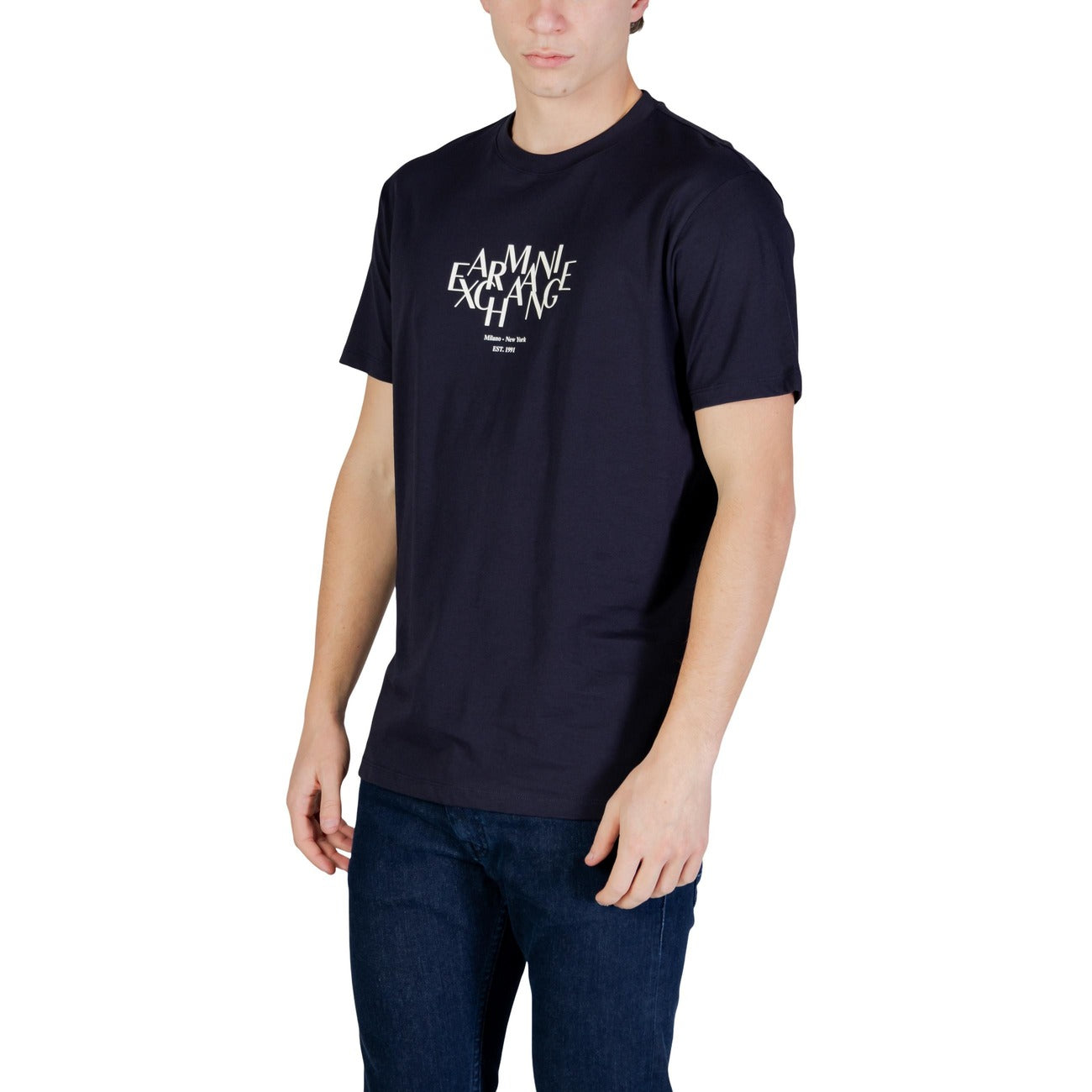 Armani Exchange T-Shirt Herren Blau #2450487
