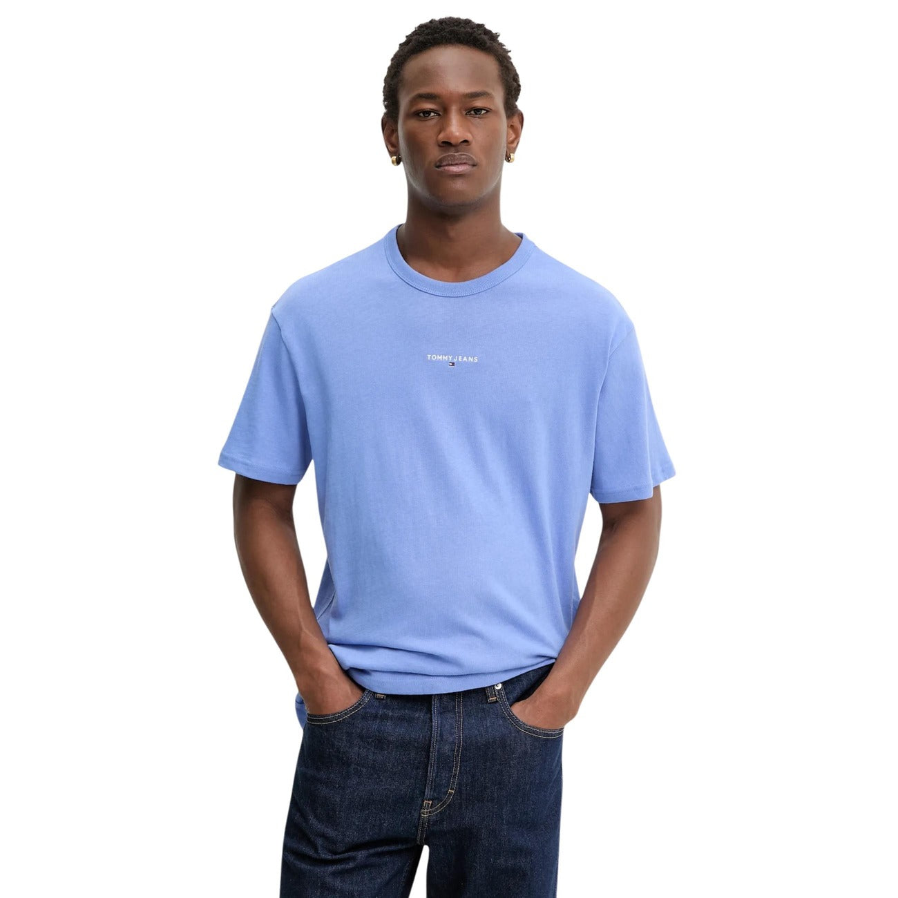 Tommy Hilfiger Jeans T-shirt Heren Lichtblauw #2461598