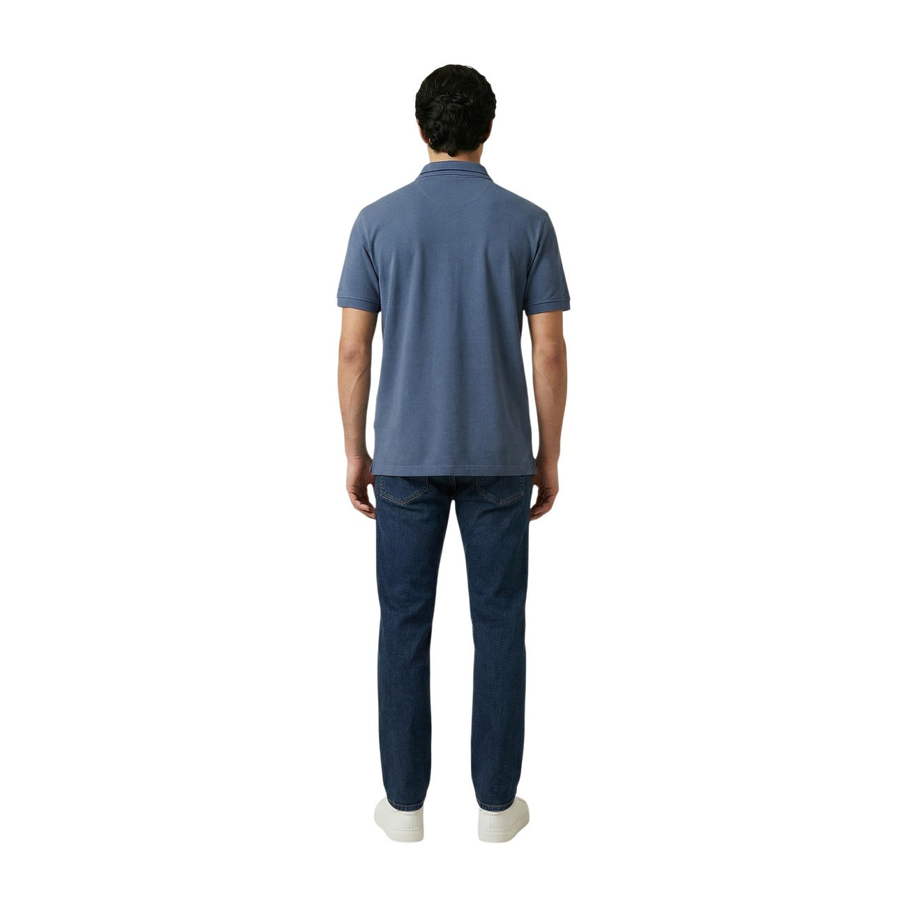 Armani Exchange Polo Top Heren Blauw