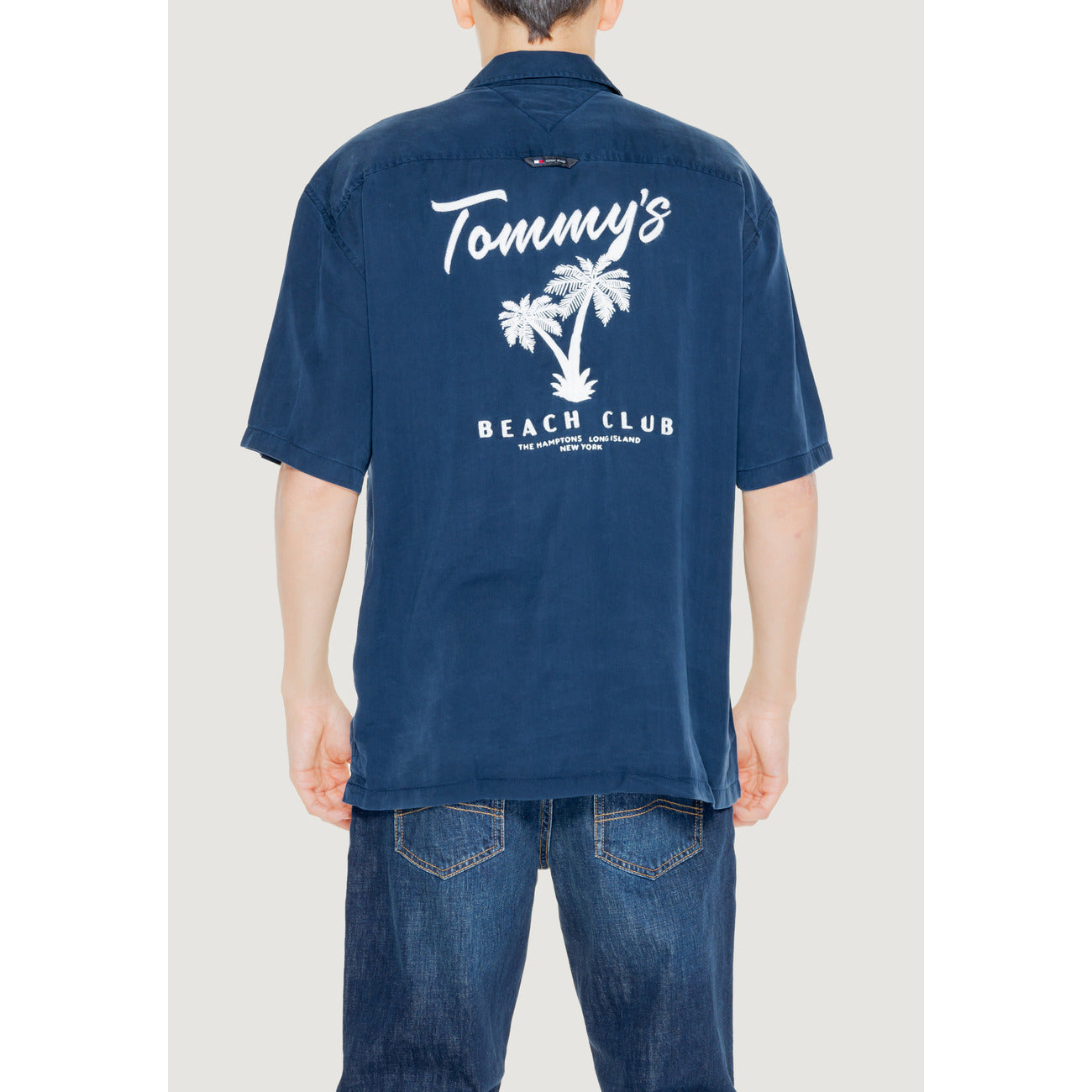 Tommy Hilfiger Jeans Shirt Heren Blauw #2249552