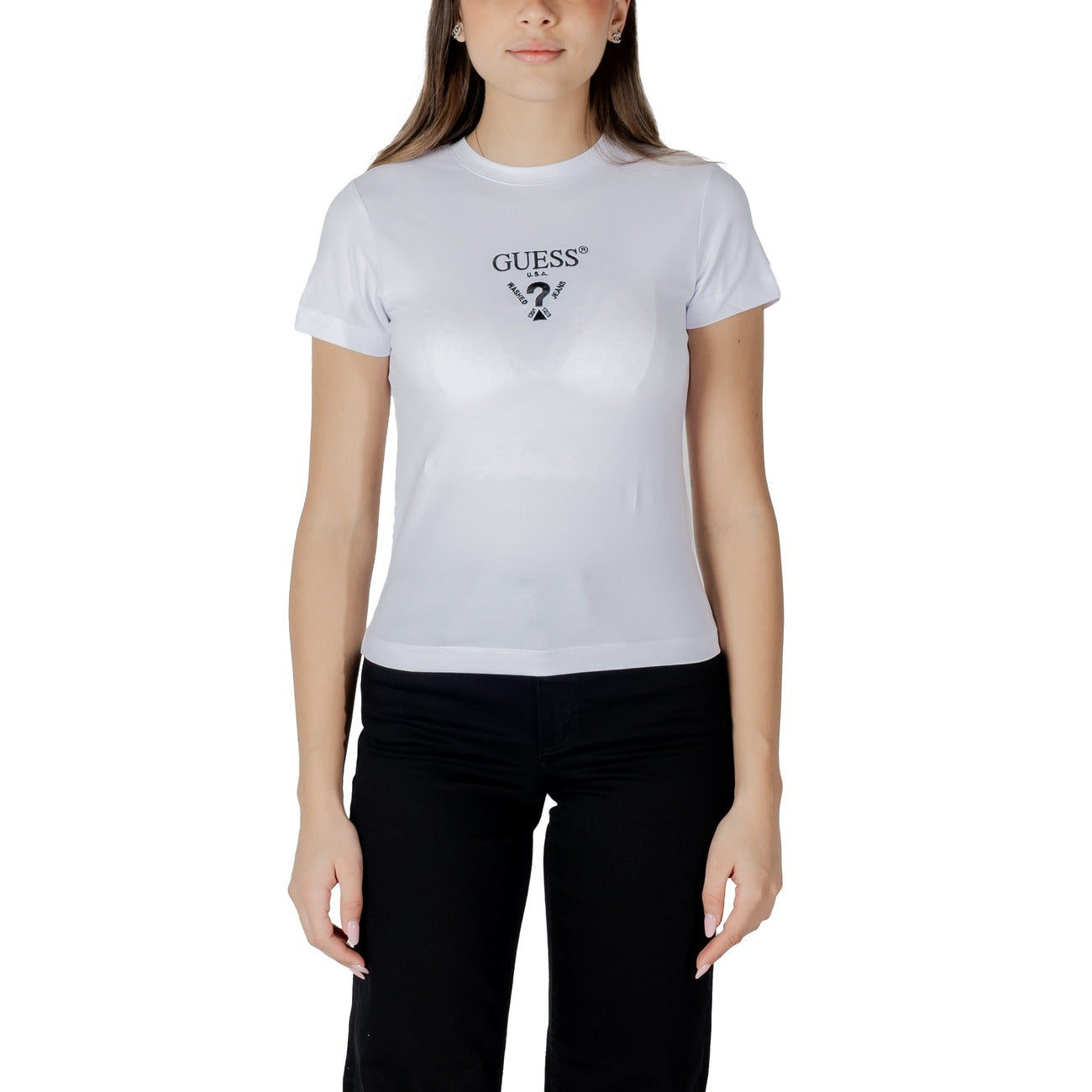 Guess T-Shirt Damen Schwarz #2450884