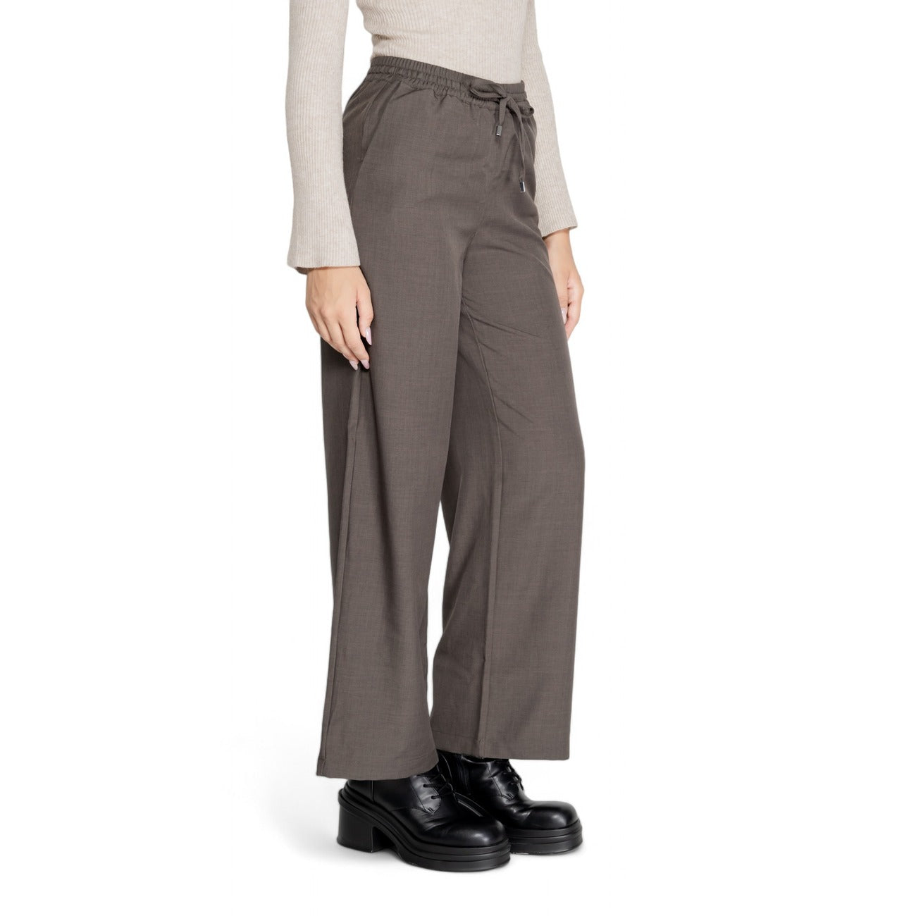 Only Broek Dames Grijs #2463748