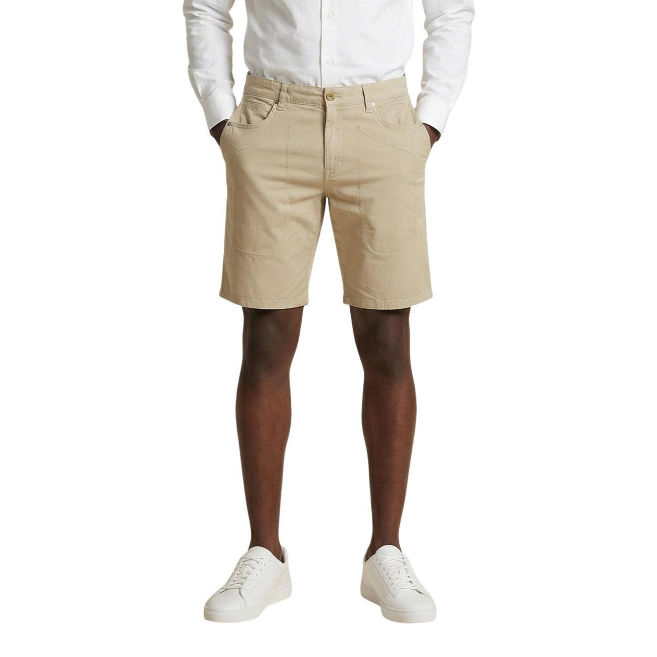 Jeckerson Bermuda Herren Beige