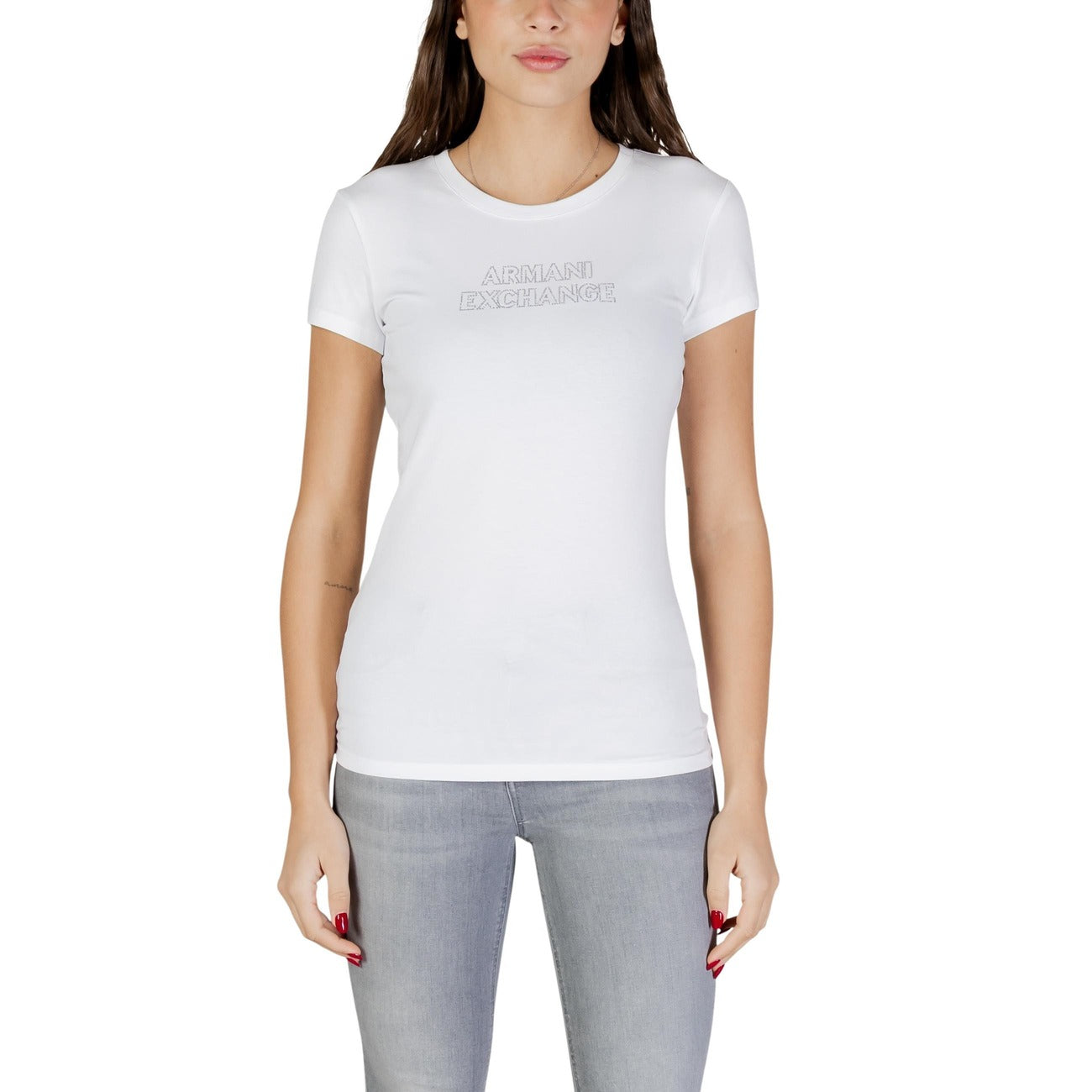 Armani Exchange T-Shirt Damen Weiß #2450469