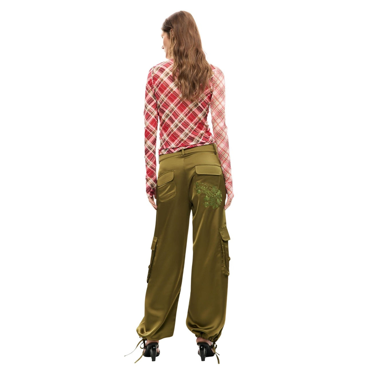 Desigual Hose Damen Grün