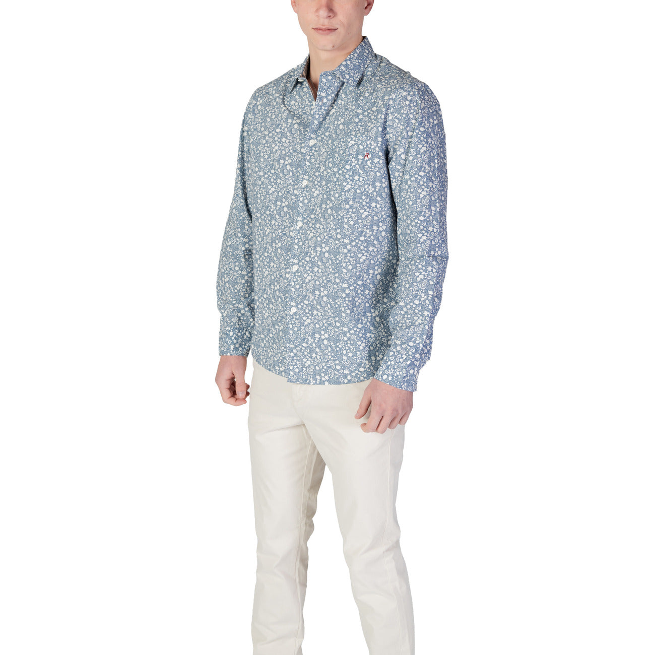 Replay Shirt Heren Lichtblauw #2409629