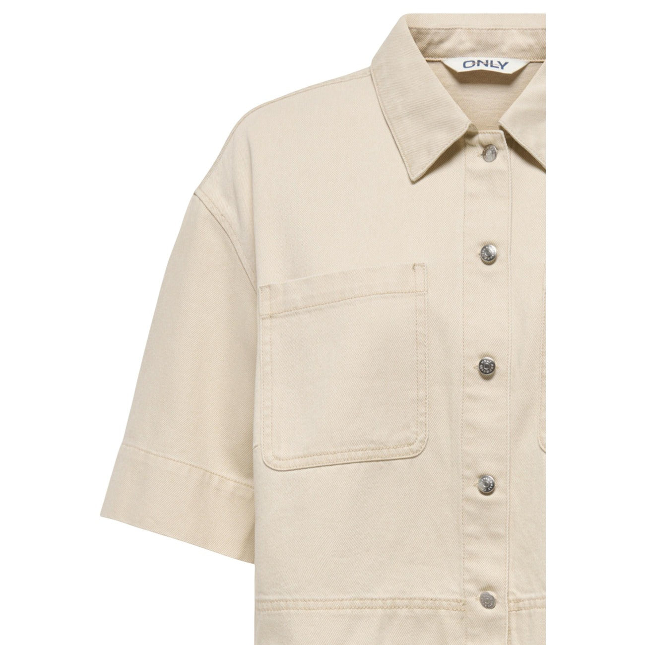 Only Shirt Damen Beige