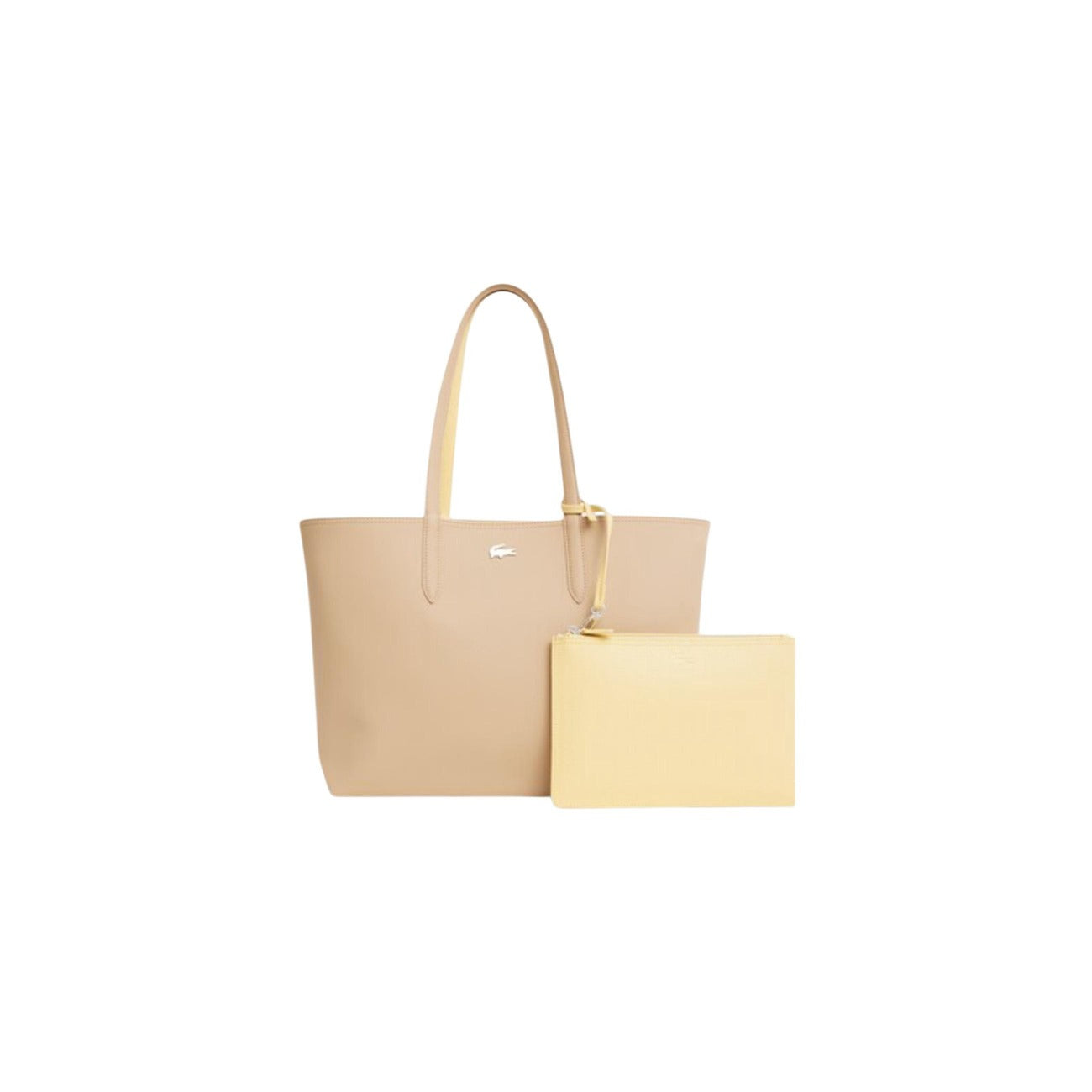 Lacoste Tas Dames Beige #2457298