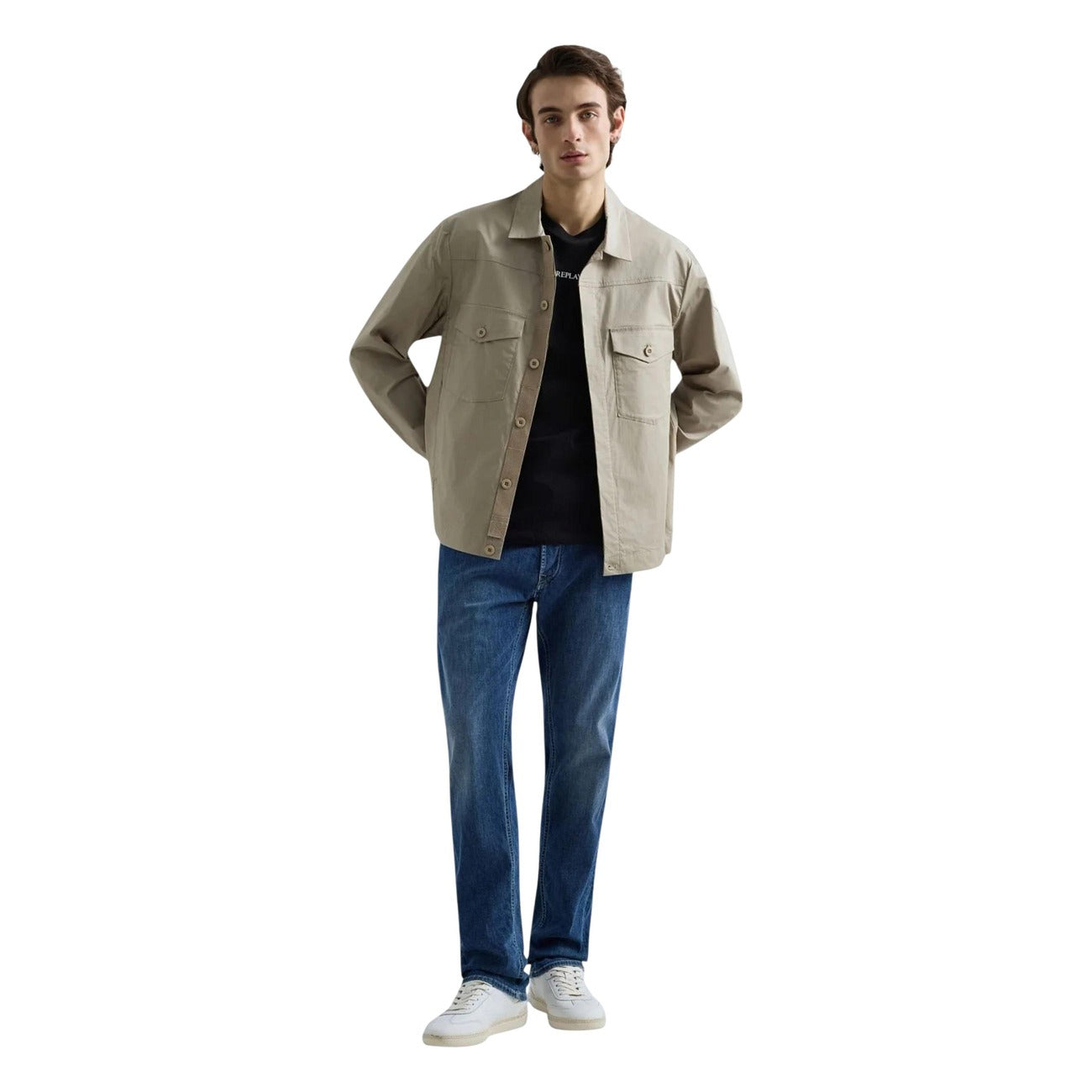Replay Jeans Herren Blau
